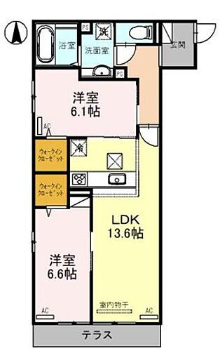 大阪府大阪市東住吉区今川4丁目 今川駅 2LDK アパート 賃貸物件詳細