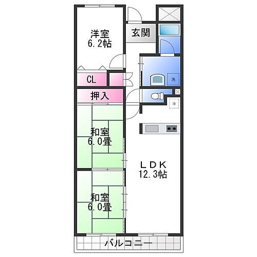 ルミエール西取石 4階 3LDK 賃貸物件詳細