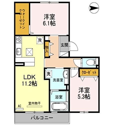 大阪府大阪市住吉区苅田6丁目 あびこ駅 2LDK アパート 賃貸物件詳細