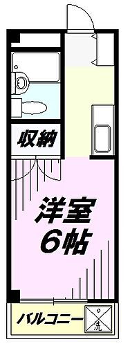 グランドール東所沢 1階 1K 賃貸物件詳細