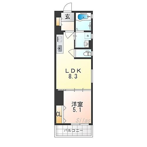 大阪府枚方市藤阪中町 長尾駅 1LDK アパート 賃貸物件詳細