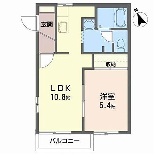 メゾン・エトワール　Ａ 2階 1LDK 賃貸物件詳細