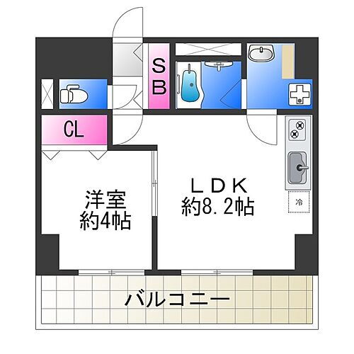 ＬＵＶＩＡＳ堺 3階 1LDK 賃貸物件詳細