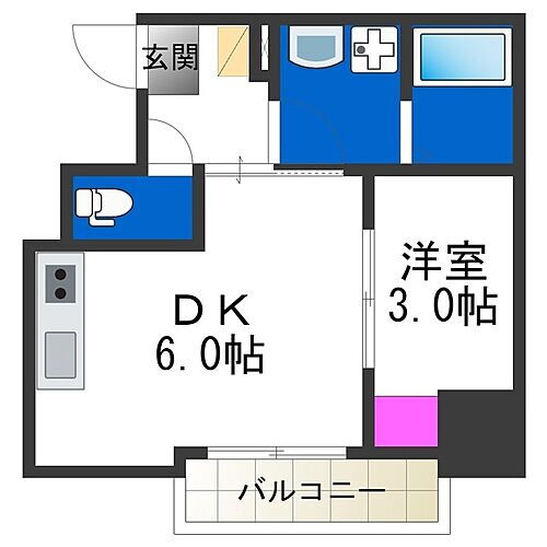 大阪府大阪市西成区花園北1丁目 花園町駅 1DK マンション 賃貸物件詳細