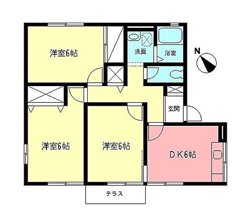 神奈川県秦野市曽屋 秦野駅 3DK アパート 賃貸物件詳細