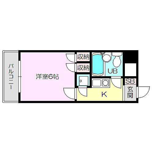 トーカン東淀川キャステール 7階 1K 賃貸物件詳細
