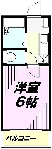 埼玉県所沢市大字北秋津 所沢駅 1K マンション 賃貸物件詳細