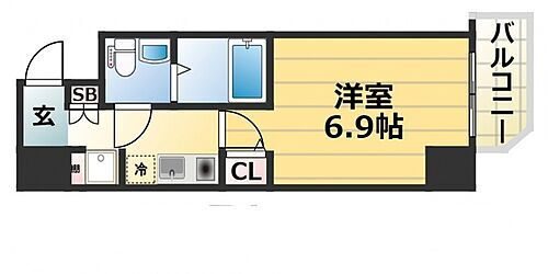 兵庫県神戸市中央区中町通3丁目 神戸駅 1K マンション 賃貸物件詳細