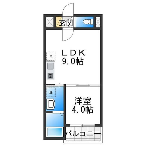 大阪府大阪市西成区南津守7丁目 北加賀屋駅 1LDK アパート 賃貸物件詳細