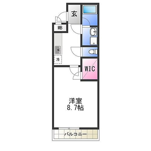 大阪府堺市東区日置荘西町4丁 初芝駅 1K アパート 賃貸物件詳細