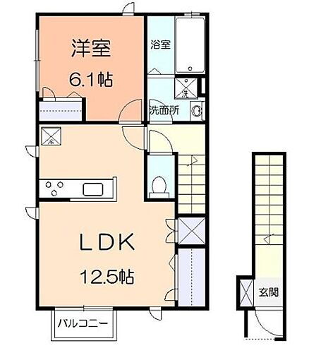 神奈川県厚木市愛甲2丁目 愛甲石田駅 1LDK アパート 賃貸物件詳細