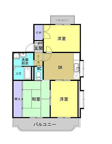 鹿児島県鹿児島市伊敷台4丁目 鹿児島駅 3DK マンション 賃貸物件詳細
