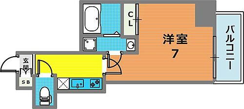 兵庫県神戸市兵庫区三川口町1丁目4-4 新開地駅 1K マンション 賃貸物件詳細