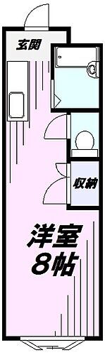 埼玉県所沢市中新井3丁目7-10 新所沢駅 ワンルーム マンション 賃貸物件詳細