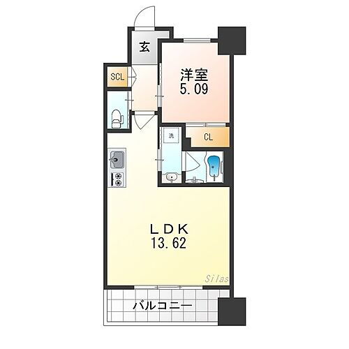 大阪府大阪市住吉区万代東3丁目 住吉東駅 1LDK マンション 賃貸物件詳細