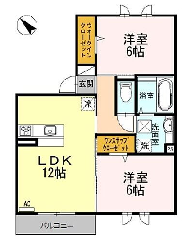 大阪府岸和田市西之内町 和泉大宮駅 2LDK アパート 賃貸物件詳細