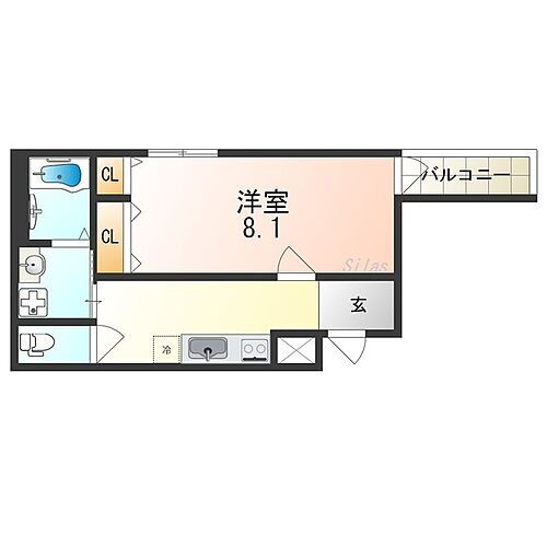 大阪府堺市北区北長尾町4丁 堺市駅 1K アパート 賃貸物件詳細