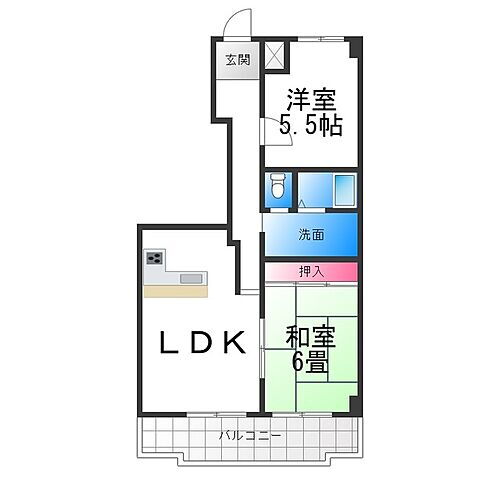 プレオール鳳 2階 3LDK 賃貸物件詳細