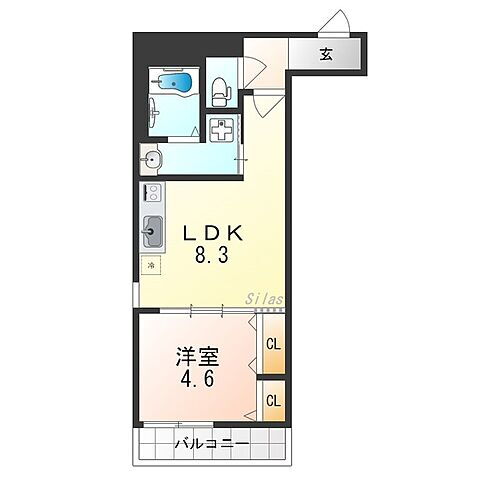 大阪府東大阪市吉田7丁目 東花園駅 1LDK アパート 賃貸物件詳細