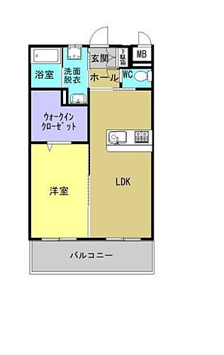 オーシャンハイツ参番館 3階 1LDK 賃貸物件詳細