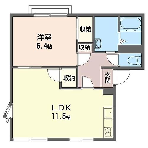 フレグランス　嶋田　Ｂ 1階 1LDK 賃貸物件詳細