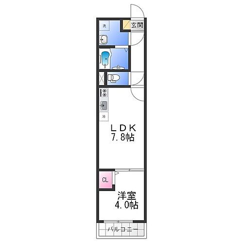 ＡＬＥＧＲＩＡ　ＣＡＳＡ　松原 3階 1LDK 賃貸物件詳細