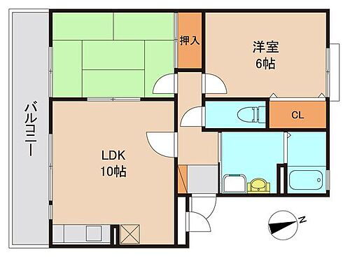 千葉県市川市妙典5丁目 妙典駅 2LDK アパート 賃貸物件詳細