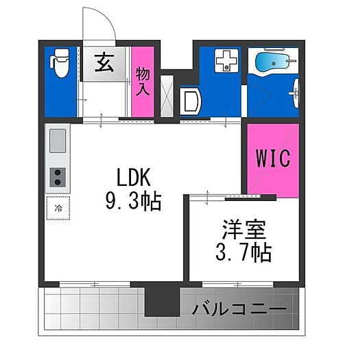 大阪府大阪市阿倍野区昭和町3丁目 西田辺駅 1LDK マンション 賃貸物件詳細
