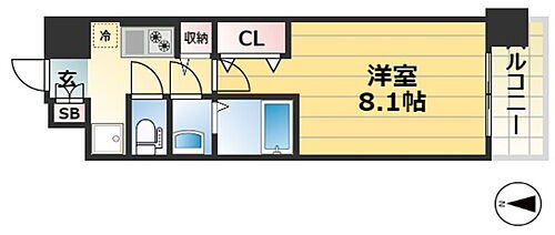 兵庫県神戸市兵庫区新開地4丁目 新開地駅 1K マンション 賃貸物件詳細