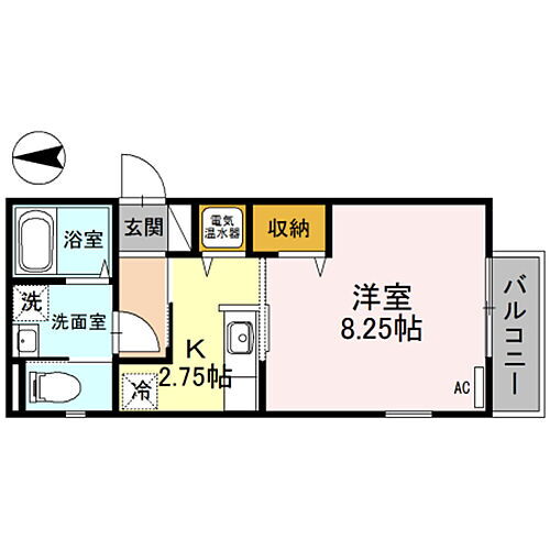 兵庫県尼崎市富松町２丁目 武庫之荘駅 1K アパート 賃貸物件詳細