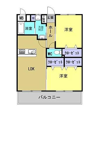 宮崎県宮崎市大字本郷南方 南宮崎駅 2LDK マンション 賃貸物件詳細