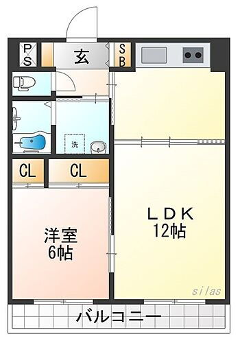 兵庫県西宮市鳴尾町5丁目 鳴尾・武庫川女子大前駅 1LDK マンション 賃貸物件詳細