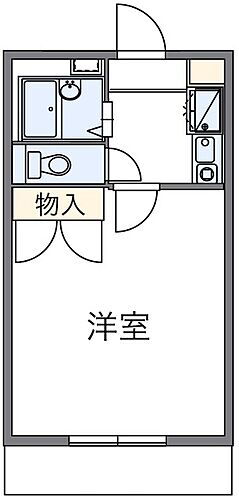 レオパレスセジュールＩＩ 2階 1K 賃貸物件詳細
