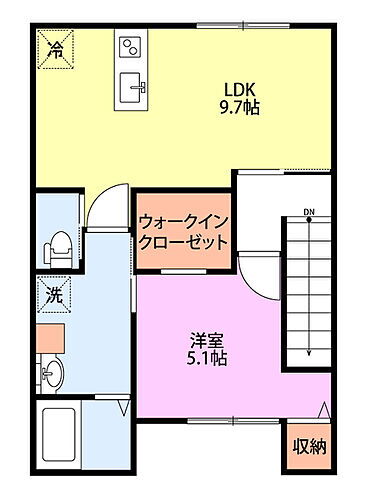 新潟県新潟市江南区丸潟1丁目6-2 亀田駅 1LDK アパート 賃貸物件詳細