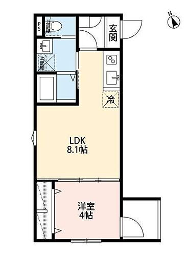 神奈川県相模原市中央区すすきの町 相模原駅 1LDK アパート 賃貸物件詳細
