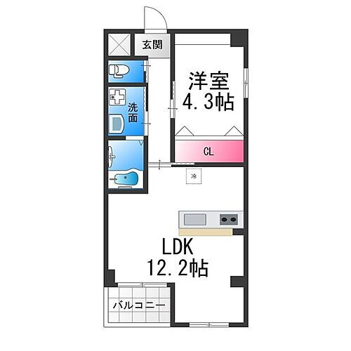 大阪府堺市北区北花田町4丁 北花田駅 1LDK マンション 賃貸物件詳細