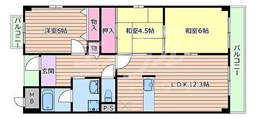 大阪府豊中市寺内1丁目 緑地公園駅 3LDK マンション 賃貸物件詳細