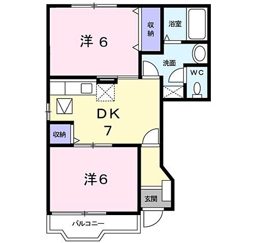 大阪府岸和田市加守町4丁目 和泉大宮駅 2DK アパート 賃貸物件詳細