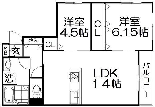 大阪府寝屋川市長栄寺町 寝屋川市駅 2LDK アパート 賃貸物件詳細