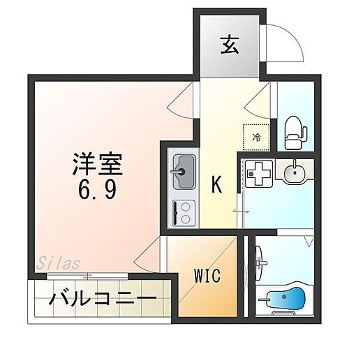 大阪府大阪市住吉区遠里小野5丁目 我孫子前駅 1K アパート 賃貸物件詳細
