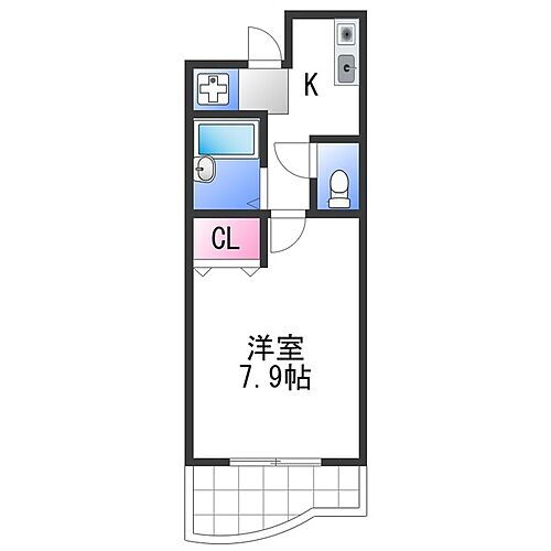 セゾンコート春木 1階 1K 賃貸物件詳細