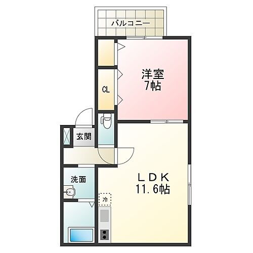 大阪府堺市西区浜寺石津町東2丁 石津川駅 1LDK アパート 賃貸物件詳細