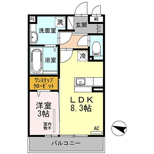 新潟県新潟市東区上木戸5丁目12-21 新潟駅 1LDK アパート 賃貸物件詳細