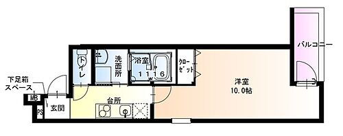 大阪府堺市西区上野芝町4丁 上野芝駅 1K アパート 賃貸物件詳細