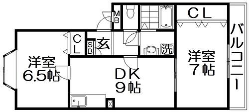 大阪府枚方市伊加賀西町 枚方公園駅 2LDK マンション 賃貸物件詳細