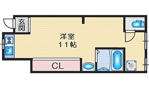 大阪府豊中市二葉町1丁目14-6 神崎川駅 ワンルーム 一戸建て 賃貸物件詳細