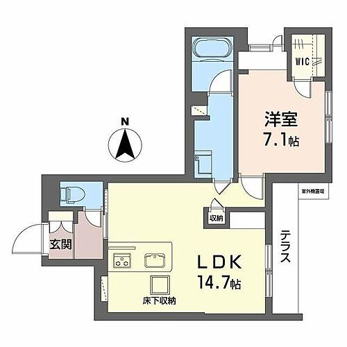 シャーメゾン　サイビータ 1階 1LDK 賃貸物件詳細