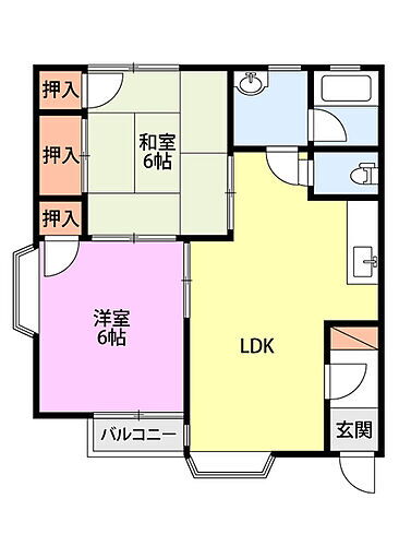 ヴィラ・ランコントレ 1階 2LDK 賃貸物件詳細