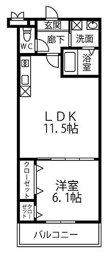 大阪府高石市加茂1丁目 高石駅 1LDK アパート 賃貸物件詳細
