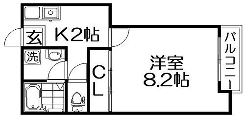 プラターネ 1階 1K 賃貸物件詳細